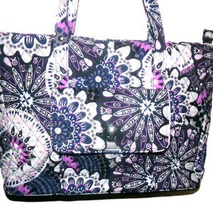 Vera Bradley lap top-brief  Multi color Double Shoulder Handle case